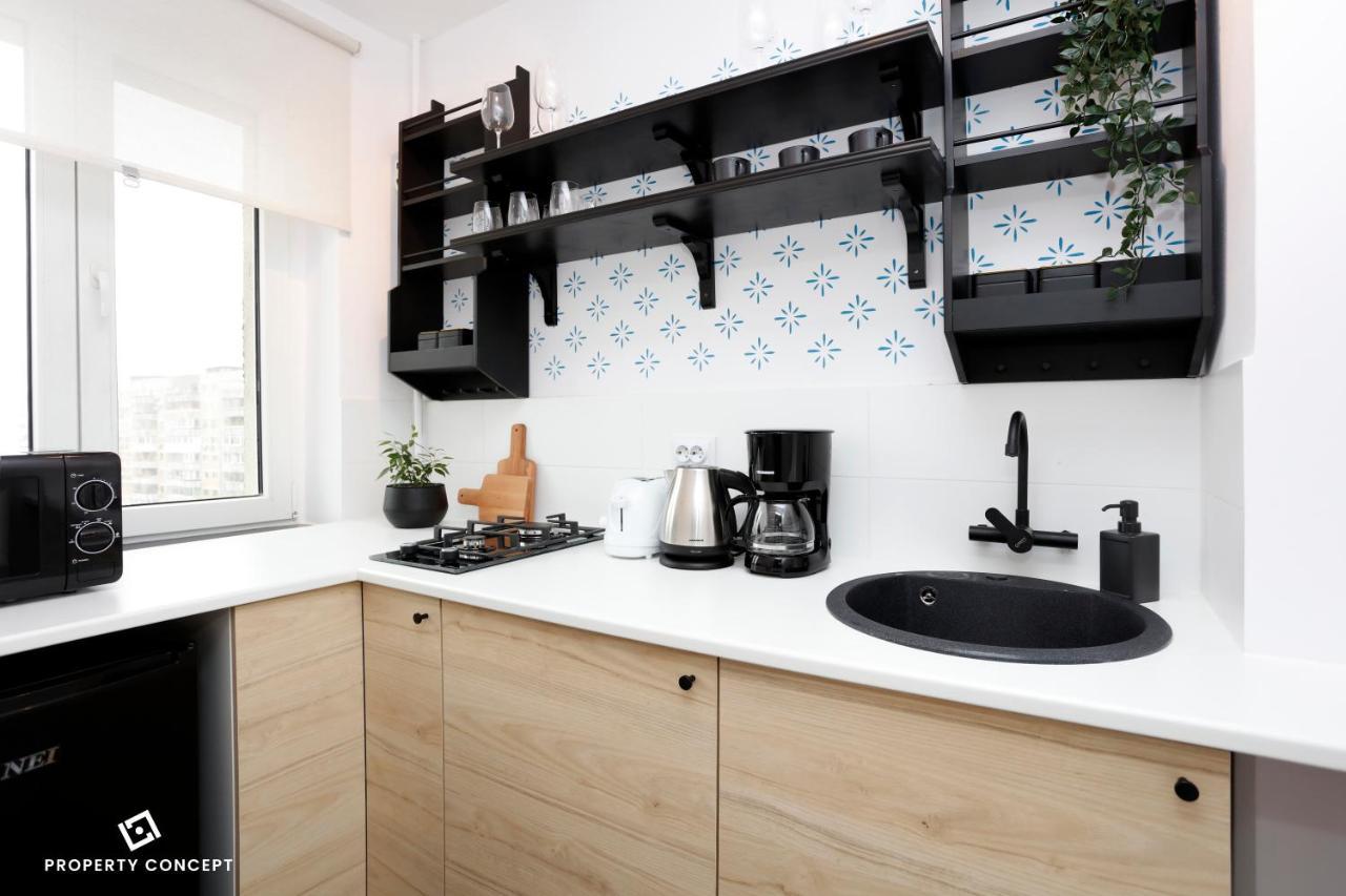 Chic Scandinavian Style Studio Apartman Bukarest Kültér fotó