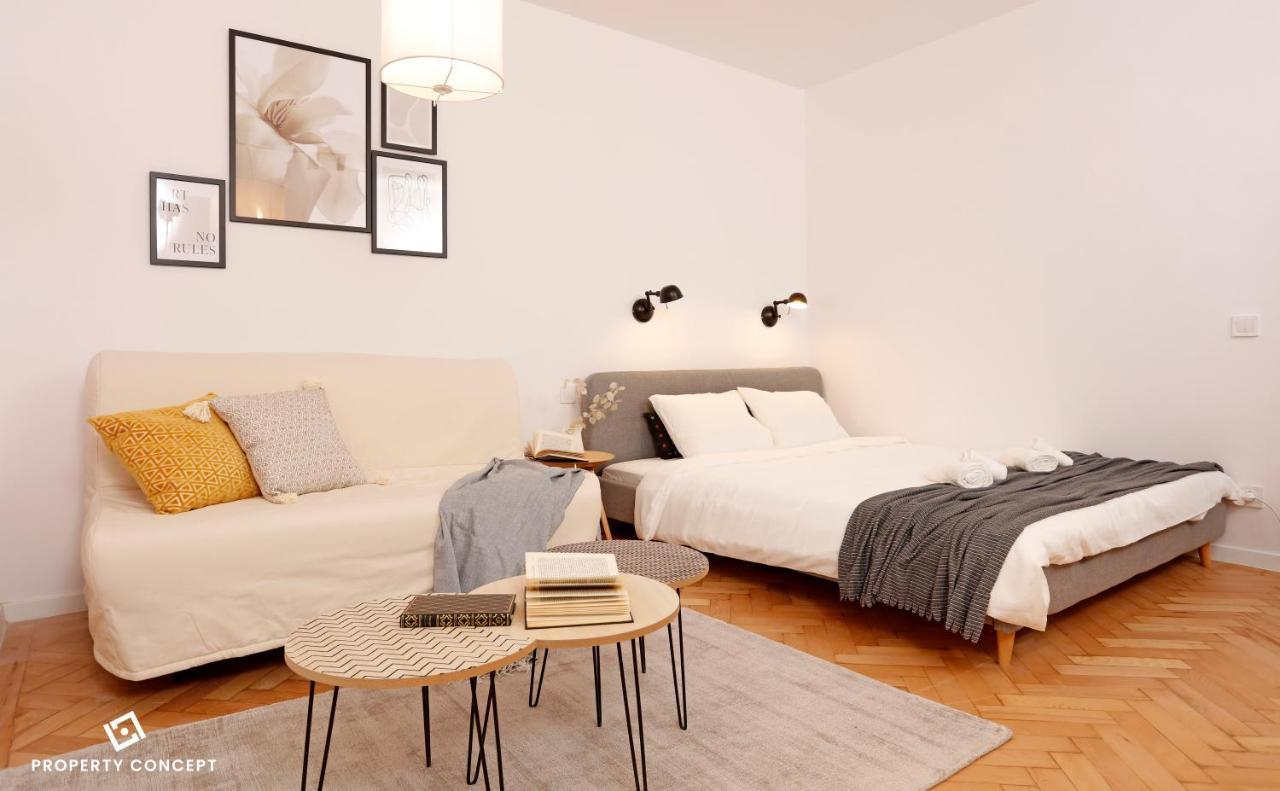 Chic Scandinavian Style Studio Apartman Bukarest Kültér fotó