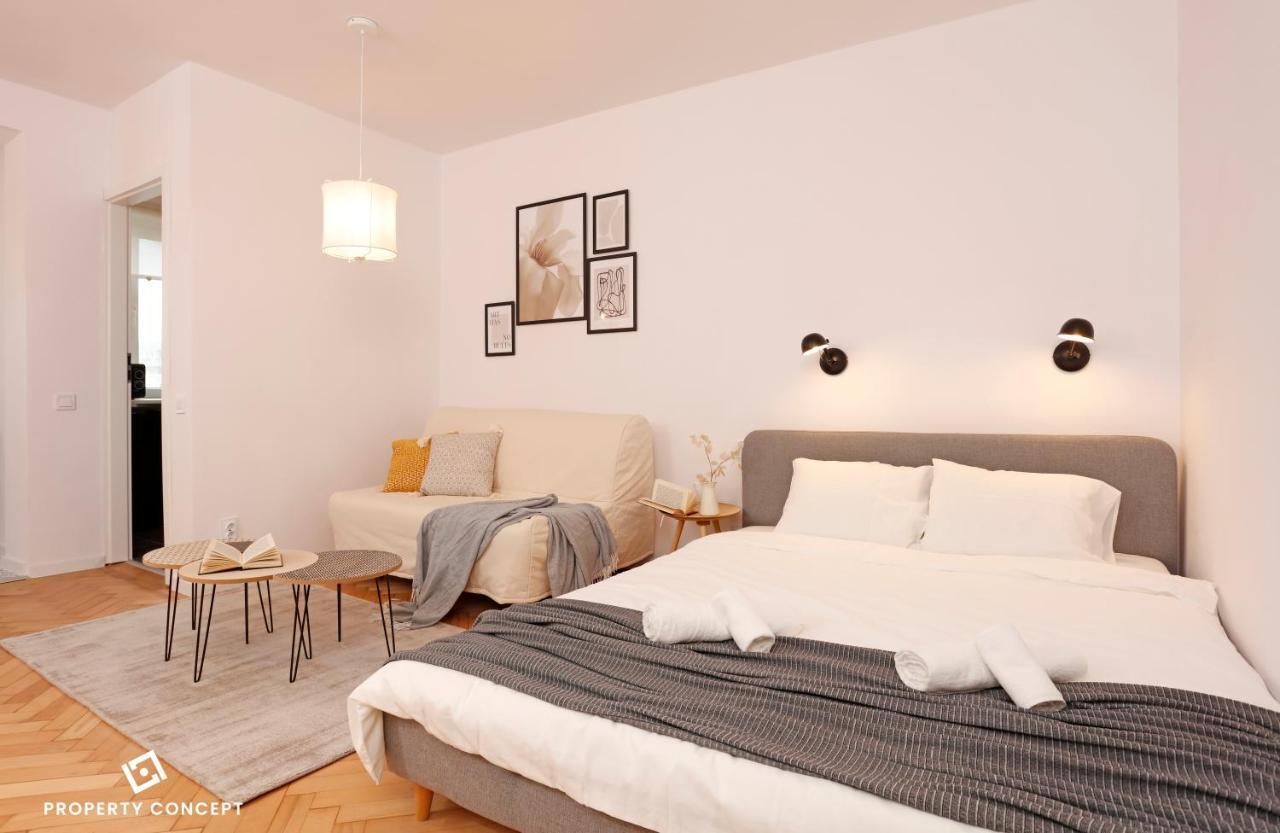 Chic Scandinavian Style Studio Apartman Bukarest Kültér fotó