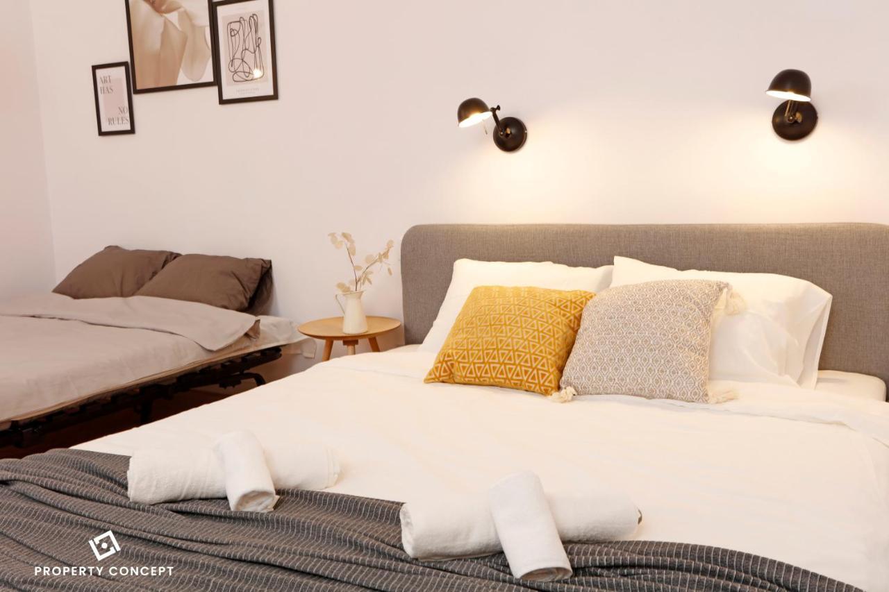 Chic Scandinavian Style Studio Apartman Bukarest Kültér fotó